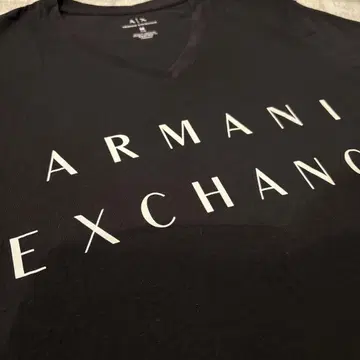 [새상품급] Armani Exchange 블랙 V넥 티셔츠 M