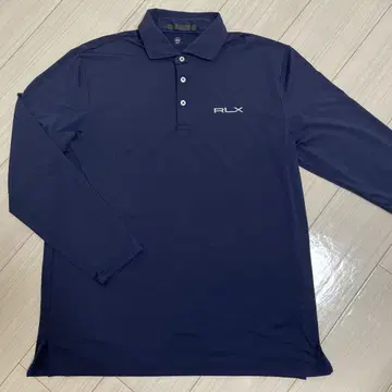 RLX 네이비 골프 셔츠 [긴팔]