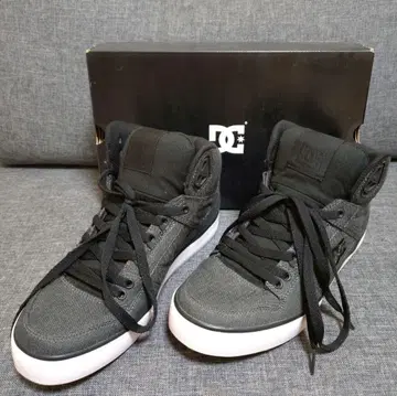 DC 하이컷 27.5cm 스니커즈 그레이