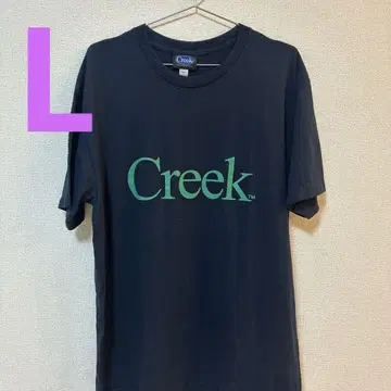 creek L 사이즈 네이비 x 그린