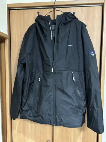 SUPIELD 블랙 후드 부착 자켓 미사용 새상품