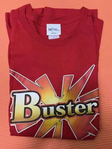 Fate 커맨드 카드 티셔츠 FGO 버스터 Buster L