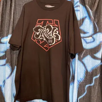 Tribal 그래픽 T셔츠 블랙 2xl