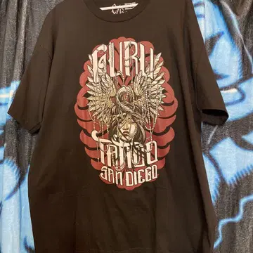 CS TRIBALGURU TATTOO 블랙 티셔츠 XL
