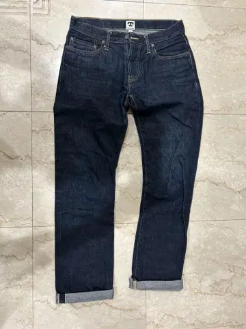 TELLASON 다크 블루 데님 32 사이즈