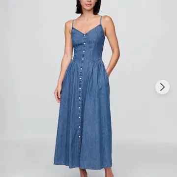 GAP 데님 캐미 원피스 새상품급