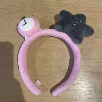 치이카와 파크 머리띠 블랙 별