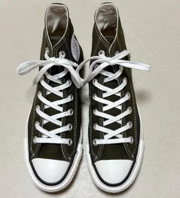컨버스 일본제 올스타 J 카키 HI 23.5cm