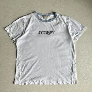(구제 의류) 00s j.crew 프린트 티셔츠 로고 cityboy