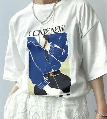 Ameri vintage 24AW CONCEPT PRINT TEE 화이트
