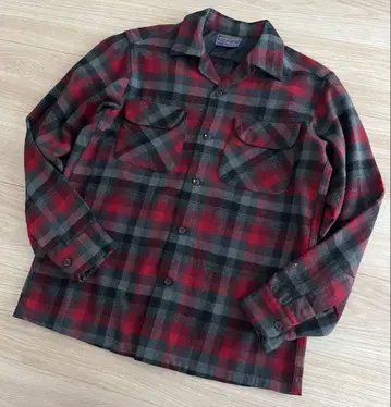 60s PENDLETON 펜들턴 옴브레 섀도우 체크 울