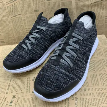새상품 남성용 26.0cm 경량 통굽 킥백 스니커즈 블랙 2986