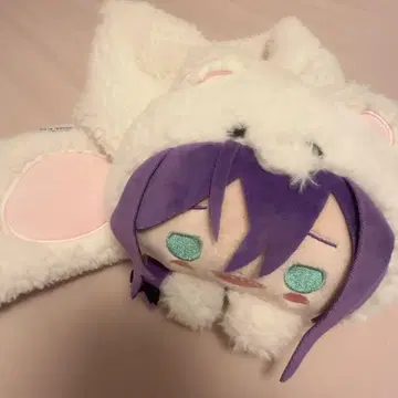 앙스타 아야세 마요이 중국 흰 곰 머플러