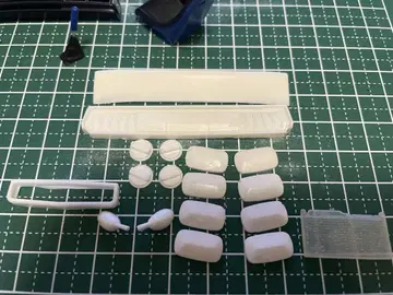 1/24 레진제 올드카 부품 set 한정판