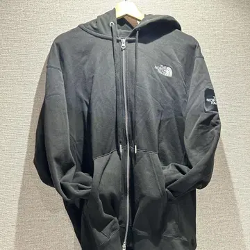 THE NORTH FACE 블랙 집업 후드티