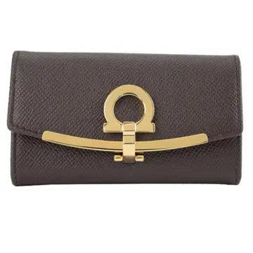 새상품 페라가모 FERRAGAMO 키케이스 가나슈 브라운