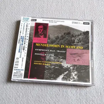 [SACD+CD] 멘델스존: 교향곡 3번 [스코틀랜드]