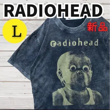 라디오헤드 Radiohead 해외 밴드 T셔츠 미사용 새상품 2778 L