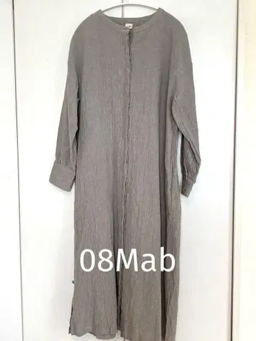 08Mab 08맵 코튼 린넨 원피스 LL 사이즈 넉넉한 스타일