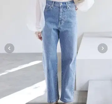 LE DENIM 스트레이트 팬츠
