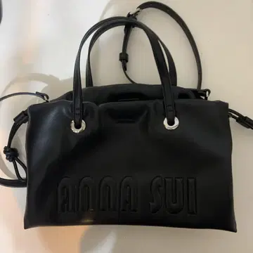 ANNA SUI 블랙 숄더백