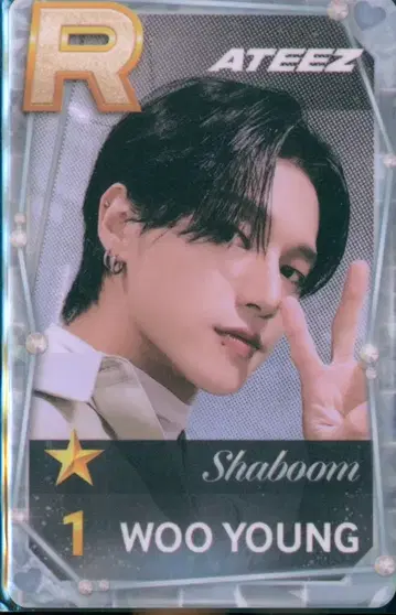 ATEEZ SUPERSTAR ATEEZ WOO YOUNG Shaboom