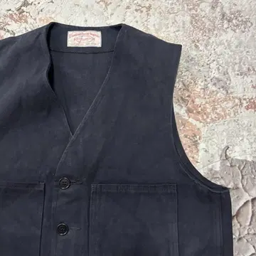 90년대 FILSON 필슨 USA 몰스킨 코튼 베스트 퍼플네이비