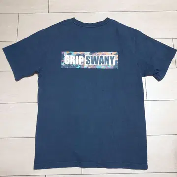 그립스와니 GRIP SWANY 블랙 반팔 티셔츠 M 사이즈
