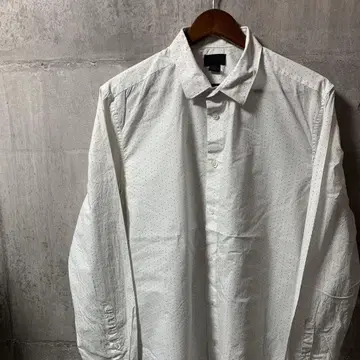 H890 셔츠 90년대 00년대 빈티지 Y2K 도트 캐주얼 구제 의류
