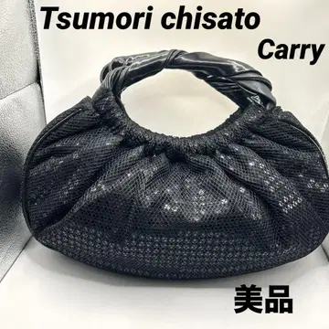 tsumori chisato CARRY 핸드백 블랙 반짝이