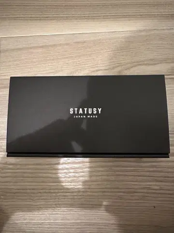 STATUSY 일본제 가죽 장지갑 블랙