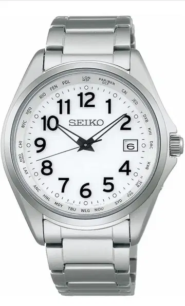 [새상품] SEIKO SBTM527 실버 손목시계