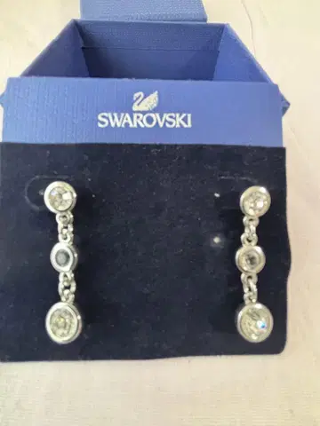 스와로브스키 SWAROVSKI 귀걸이 3 실버