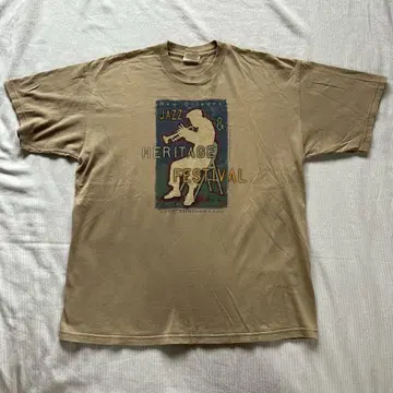 90년대 00년대 NEW ORLEANS JAZZ 티셔츠 재즈