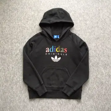 adidas 후드티 빅 로고 트레포일 Y2K L 사이즈