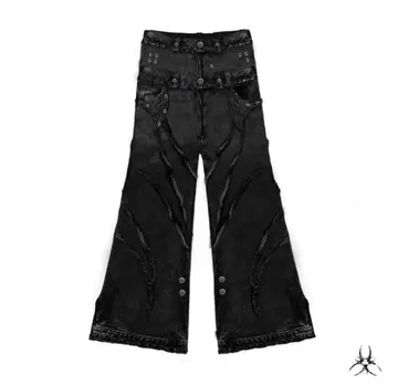 [새상품급] COZY WORLDWIDE BAGGY FLARE JEANS