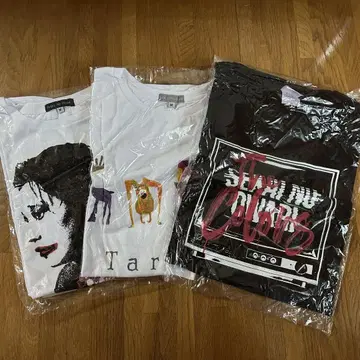 SEKAI NO OWARI 투어 티셔츠 3개 세트