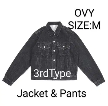 OVY Japan Black Washed 데님 셋업
