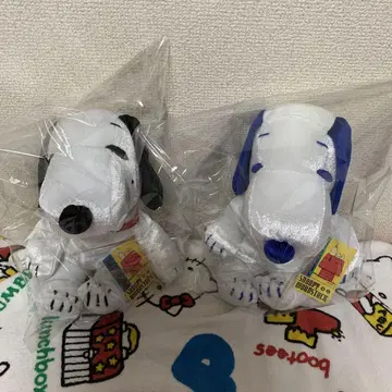 [ 레트로 레어 ] SNOOPY 벨벳 봉제 인형 2종