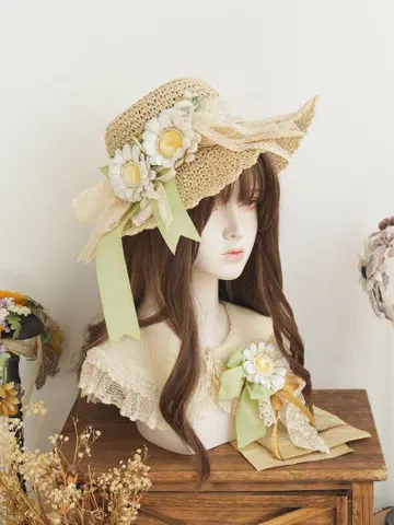 호시바코 works 첼시 걸 밀짚 햇