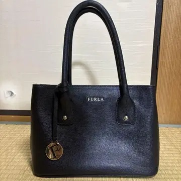 FURLA 토트백 가죽 블랙