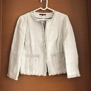 23구 노카라 자켓 트위드 자켓