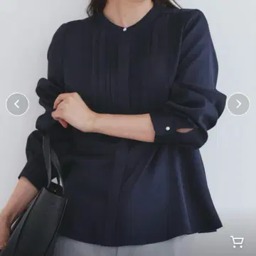 index 페플럼 블라우스 [세탁기 사용 가능/이지 아이론]
