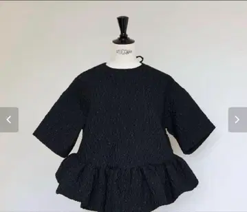 집소필라 gypsohila Flower Gloss Tee 블랙 검정
