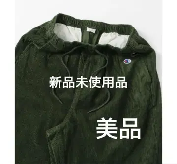 Champion 코듀로이 팬츠 다크 그린