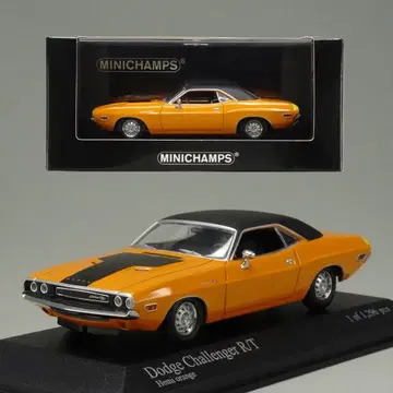 미니챔프스 1/43 닷지 챌린저 R/T 1970 헤미오렌지