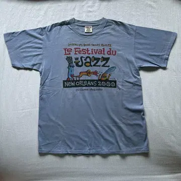 00년대 ONEITA NEW ORLEANS JAZZ 티셔츠 재즈