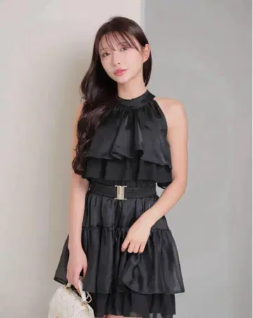 LIPSERVICE 볼륨 티어드 아메슬리 튜닉 립서비스