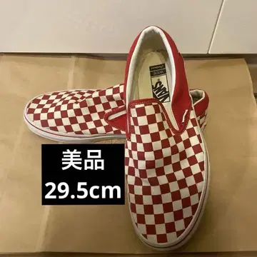 vanz 체커 슬립온