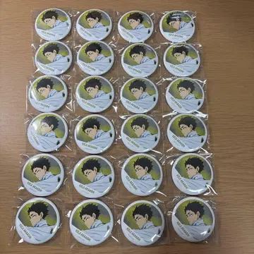 하이큐 횡단막 풀컬러 캔뱃지 아카아시 케이지 24점